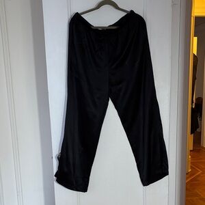 Quince black 100% silk pants women’s large